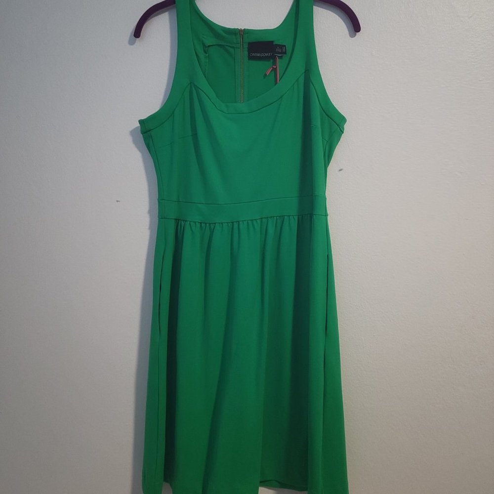 Cynthia Rowley Sleeveless Fit & Flare Dress Large (NWT)
